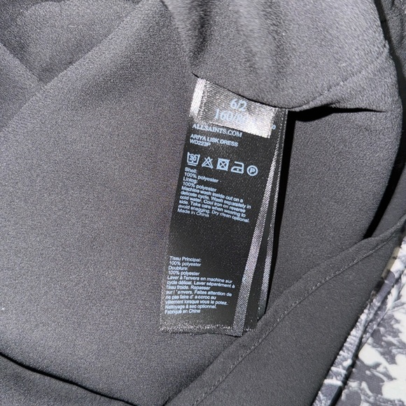 ALLSAINTS Ariya Lisk Floral Print Ruched Drawstring Semi Sheer Maxi Skirt Dress - Picture 13 of 13